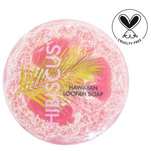 Hibiscus Berry Natural Loofah Soap